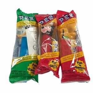Pez Candy Dispensers Disney Pluto Mickey Mouse Donald Duck NIP Collectible